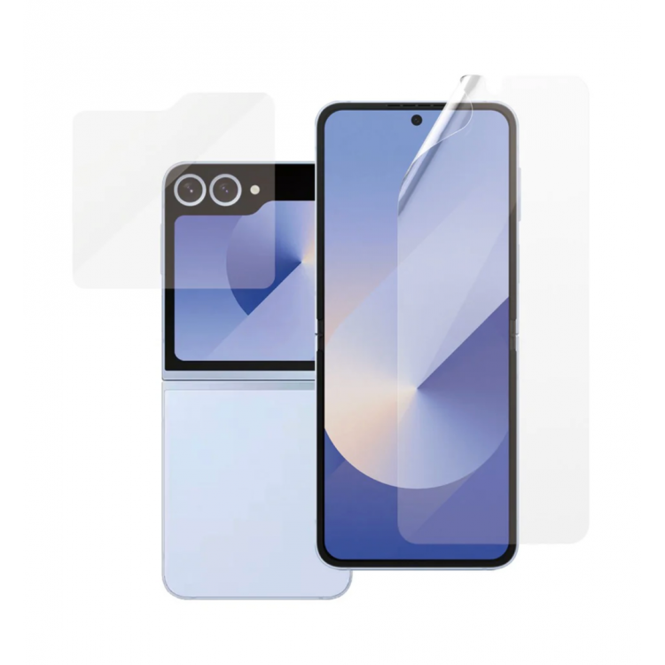 PanzerGlass Γυαλί προστασίας Glass & Φίλμ Fullcover Case Friendly Fingerprint 0.3MM για Samsung Galaxy Z Flip 7 FE / Flip 6 - Glass & Film - ΔΙΑΦΑΝΟ - PG-7370